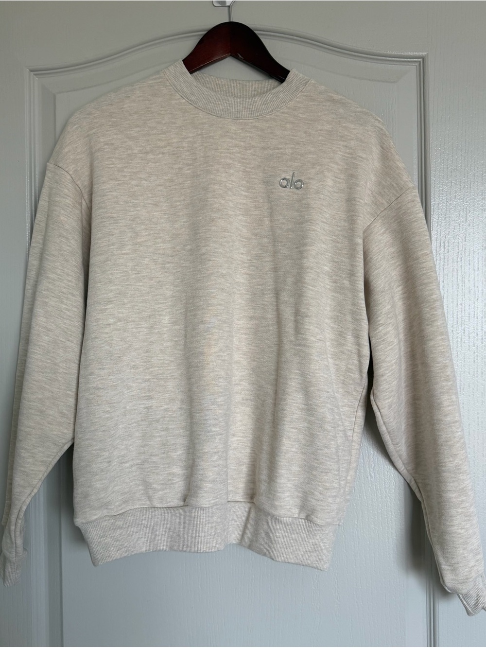 Accolade Crew Neck Pullover - Oatmeal Heather
